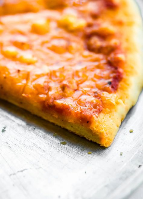 Skip the overpriced store-bought options, and make this quick and easy gluten-free no yeast pizza crust recipe with just five simple ingredients instead! Gluten Free Pizza Crust Recipe No Yeast, Oat Flour Pizza Crust, No Yeast Pizza Crust, Gluten Free Pizza Crust Easy, Pizza Crust Recipe Easy, Gluten Free Pizza Crust Recipe, Gluten Free Pizza Recipes, No Yeast Pizza Dough, Gluten Free Pizza Crust