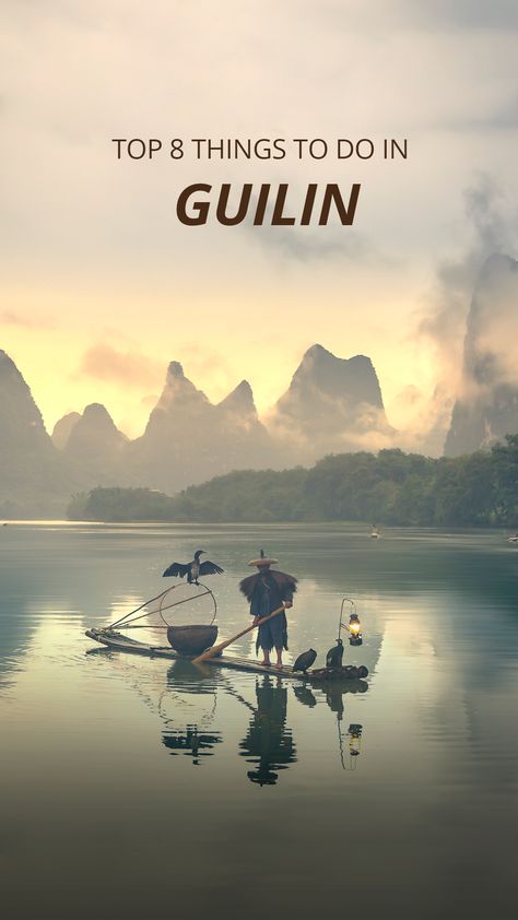 Guilin has some of the most beautiful karst landscape in the world. From taking a relaxing cruise along the Li River to hiking or biking in Yangshuo's countryside, there are so many things to do and to see that cater for different travel styles. Karst Landscape, China Photography, Guilin China, Chinese Heritage, Lijiang, Guilin, Chinese History, China Travel, Activities To Do