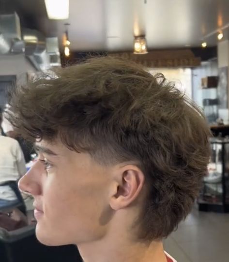 Haircuts For Men Mullet, Modern Mullet Straight Hair, Mullet Boys, Modern Mullet Mens, Modern Mullet For Men, Boys Mullet, Stylish Mullet, Short Hair Mullet, Mullet Styles