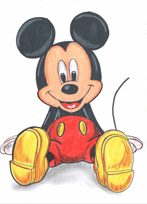 Mickey Mouse Drawing, Γενέθλια Mickey Mouse, Creative Doodles, Fun Drawings, Mouse Paint, Minnie Mouse Birthday Decorations, Minnie Mouse Images, Mouse Wallpaper, Scene Drawing