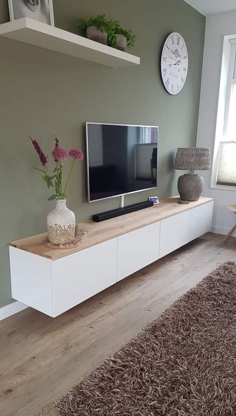 Oak Living Room Furniture, Living Room Decor Tv, Oak Living Room, Farmhouse Living Room Lighting, Living Room Tv Unit, Decor Entryway, 아파트 인테리어, Living Room On A Budget, Tv Decor