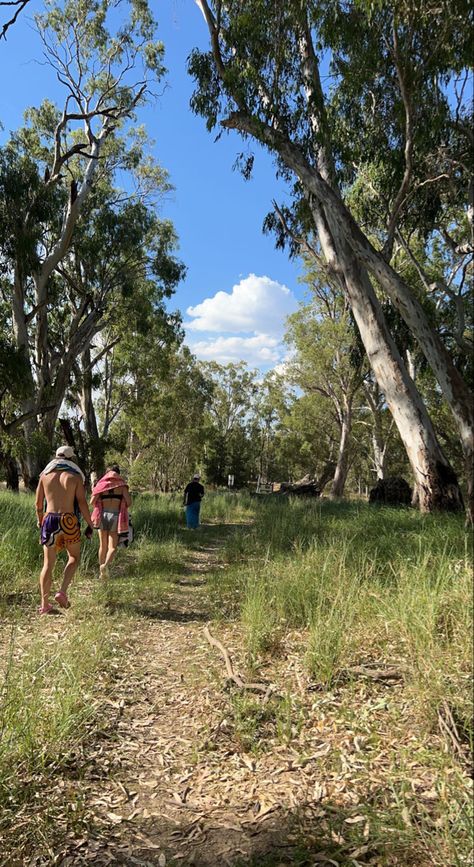 Bush Walk Aesthetic, Australian Camping Aesthetic, Outback Australia Aesthetic, Australian Country Aesthetic, Australian Outback Aesthetic, Australian Summer Aesthetic, Outback Aesthetic, Bush Australia, River With Friends