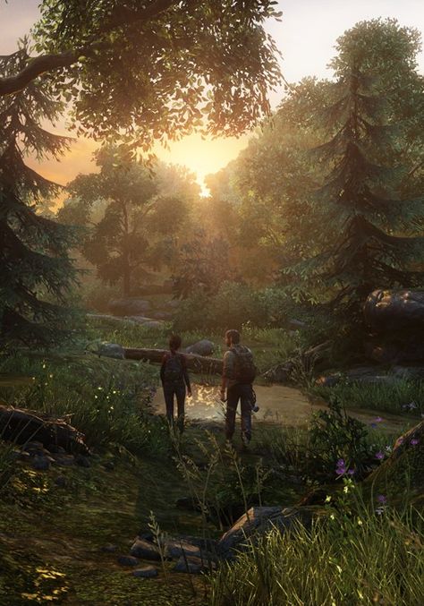 The Last of Us. Honestly one of the best stories/characters I have ever experienced. Absolutely beautiful. Joel And Ellie, The Last Of Us2, Star Citizen, Life Is Strange, Last Of Us, Uncharted, Zombie Apocalypse, Video Game Art, Best Games