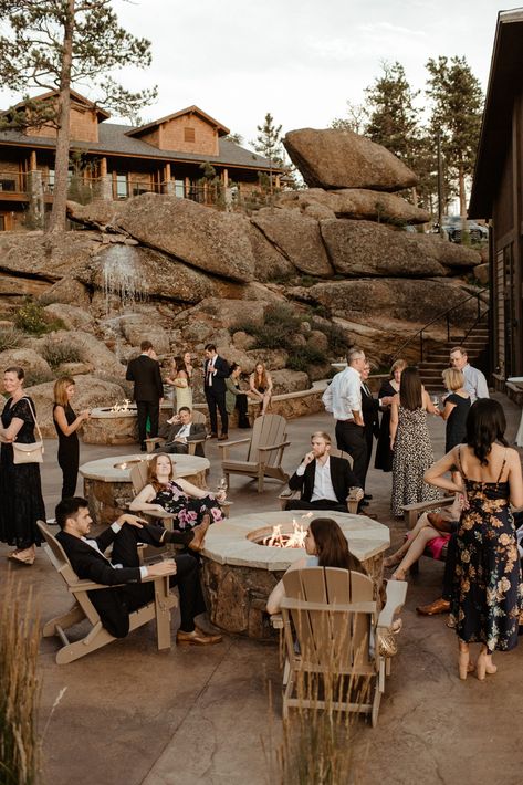 Breckenridge Wedding Venues, Desert Wedding Color Scheme, The Boulders At Black Canyon Inn Wedding, National Park Weddings, Mountain Wedding Fall, Mountain Wedding Colors, Colorado Venues, Black Canyon Inn Wedding, Estes Park Wedding Venues