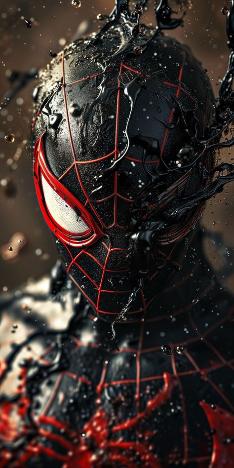 Ed Wallpaper, Marvel Phone Wallpaper, All Spiderman, Spiderman Comic Art, Spider Illustration, Spider Man Wallpaper, Venom Spiderman, Image Spiderman, Deadpool Wallpaper