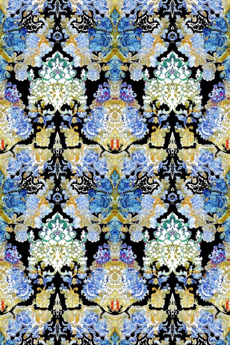 Timorous Beasties. What's New? Modern Wallpaper Designs, Timorous Beasties, Damask Wallpaper, Modern Wallpaper, Strong Colors, Of Wallpaper, Velvet Fabric, Textile Design, Image Illustration