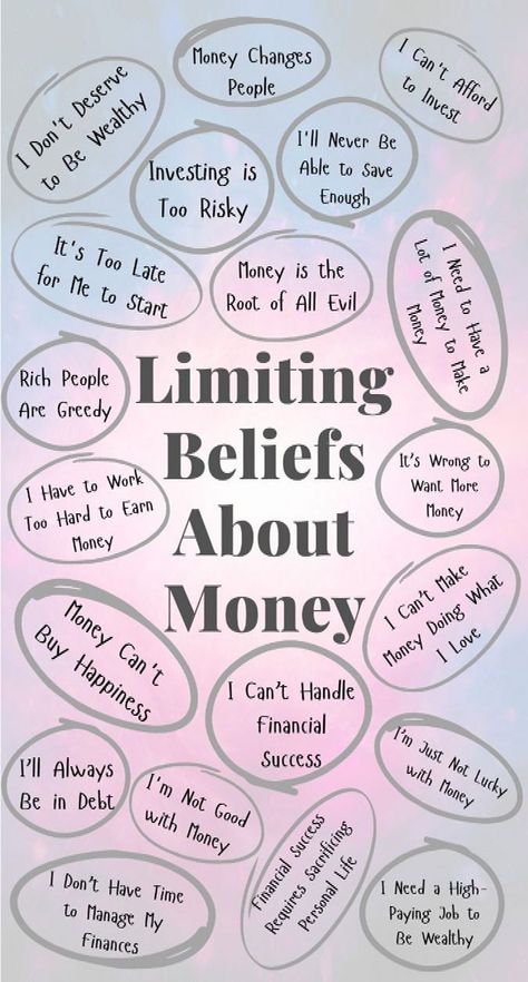 Identifying and challenging these limiting beliefs can help you make the way to a healthier, more productive relationship with your money. Start today! #MyMoneyMindset #FinanceTips #Saving #Trends #Financial #CreativeIdeas #Build #Achieve #Strategies #Freedom #Money #to #How #Smart #and #Wealth #Inspo Saving Motivation, Learning About Money, Million Dollar Listing, How To Build Wealth, Financial Quotes, Budget Money, Literacy Lessons, Saving Strategies, Savings Strategy