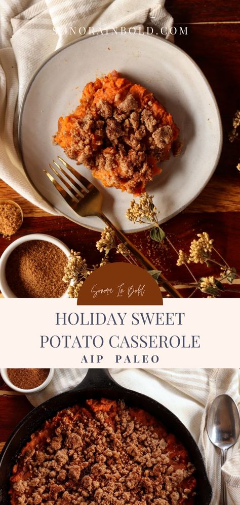 Potato Recipes Roasted, Aip Thanksgiving Recipes, Aip Sweet Potato, Aip Thanksgiving, Paleo Christmas Recipes, Potatoes And Leeks, Leeks Recipe, Paleo Thanksgiving Recipes, Sweet Potato Recipes Roasted