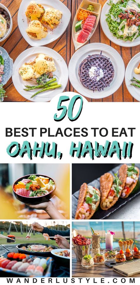 Epic Vacations, Oahu Restaurants, Oahu Food, Hawaii Vacation Tips, Hawaii Trip Planning, Hawaii Itinerary, Oahu Vacation, Oahu Travel, Hawaii Travel Guide