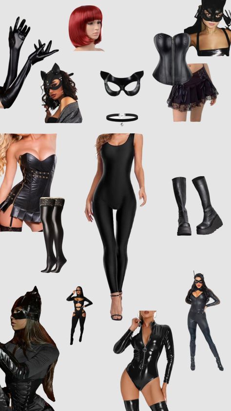 Cat woman costume Cat Woman Costume Catwoman Cosplay, Halloween Cat Woman, Cat Women Halloween Costumes, Hot Halloween Costumes Women, Catwoman Halloween Costume, Halloween Costumes For Brunettes, Cowboy Halloween Costume, Halloween Costumes Brunette, Classy Halloween Costumes