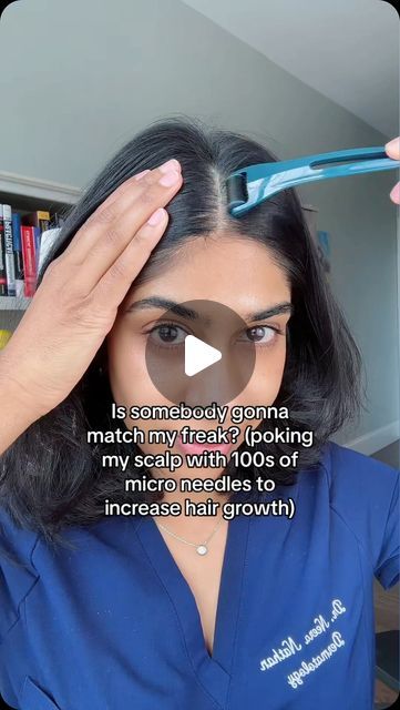 Dr. Neera Nathan on Instagram: "Comment “DERMAROLLER” and I will DM you a complete step-by-step routine for using a dermaroller to increase hair growth. As a dermatologist with hair loss, these have helped me regrow my thinning hair. #hairgrowth #hairgrowthtips #hairloss #fyp" Poke Me, Increase Hair Growth, Derma Roller, Hair Growth Tips, Thinning Hair, Hair Regrowth, All Things Beauty, Hair Growth, Step By Step