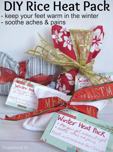 diy rice heat packs, crafts, how to, repurposing upcycling Rice Heat Pack, Rice Packs, Hadiah Diy, Projek Menjahit, Heating Pads, Rice Bags, Crafts To Make And Sell, Heating Pad, Christmas Sewing