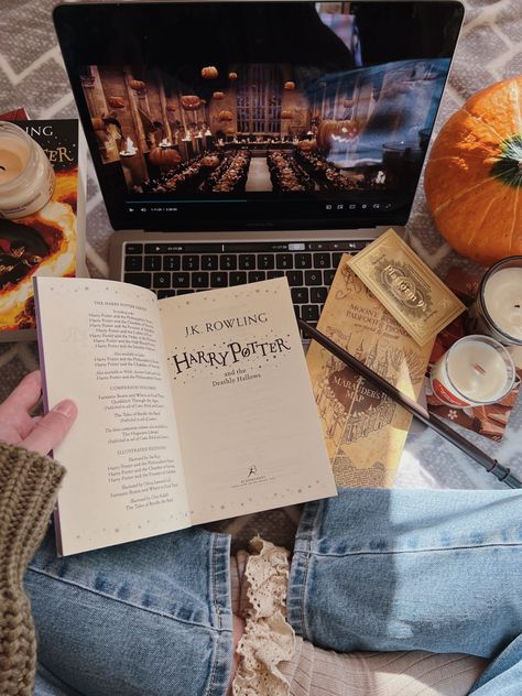 Nostalgic Autumn, Sun Ideas, Blossom Aesthetic, Harry Potter Book, Potter Aesthetic, Leaves Falling, Dream Vehicles, Fall Mood Board, Harry Potter Aesthetic