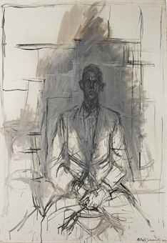 James Lord, Alberto Giacometti, $ 20,8 million Giacometti Paintings, Alberto Giacometti, A Level Art, Ernest Hemingway, Museum Of Modern Art, Life Drawing, Art Market, Figure Painting, Figure Drawing