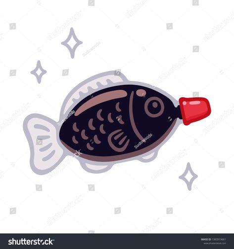 Cute Fish Art Kawaii, Soy Sauce Fish Bottle Tattoo, Bento Box Illustration Art, Soy Sauce Illustration, Soy Sauce Fish Tattoo, Soy Sauce Tattoo, Fish Food Illustration, Soy Sauce Drawing, Bento Box Drawing