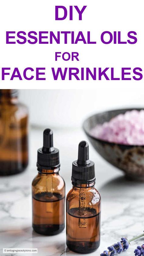 Diy Face Mask For Wrinkles Anti Aging, Anti Aging Essential Oils Recipes, Anti Aging Skin Products Diy, Essential Oil Face Serum Anti Aging, Diy Skin Care Recipes Anti Aging, Best Essential Oils For Skin Care, Vaseline For Wrinkles Anti Aging, Natural Ways To Reduce Wrinkles, Anti Aging Oils For Face