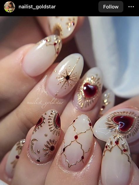 Vintage Nail Art, January Nail Designs, Tato Henna, Vintage Nails, Unique Acrylic Nails, Pretty Hands, Fall Nail Art, Nail Art Ideas, Fall Nail