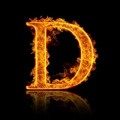 Fire Alphabet, D Letter Images, Fire Font, New Instagram Logo, Alphabet Letters Images, Dj Logo, Alphabet Photos, Photo Letters, Alfabet Letters