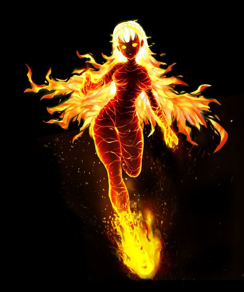 Rinea Anime Fire Demon, Anime Fire, Lego Monkie Kid, Fire Goddess, Fire Demon, Fire Drawing, Fire Hair, By Any Means Necessary, Monkie Kid