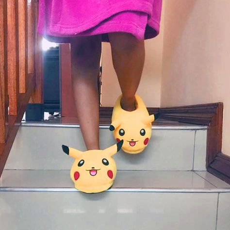 Super cute and super comfy slippers: Pikachu Slippers For Adults, Kids and Geeks ! We choosed you Pikachu, you are the cutest slippers ever made and a Pikachu Slippers, Pokemon Slippers, Pokemon Purse, Pokemon Jewelry, Slippers For Kids, Powerful Pokemon, Pokemon Merchandise, Pokemon Champions, Favorite Friend