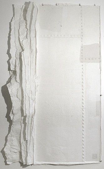 frayed edges Chinese Paper, Torn Paper, Contemporary Abstract Art, Art Brut, White On White, Wassily Kandinsky, Paper Sculpture, Mix Media, Artist Books