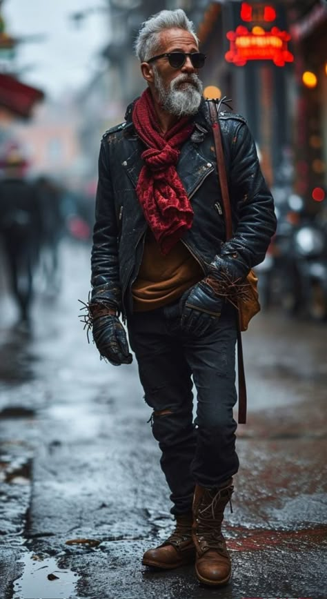 @thegooseman1 on Tumblr Unusual Fashion Style, Boho Men Style Bohemian, Bohemian Male Outfit, Artistic Style Clothing, Boho Outfits Men, Indie Style Men, Rugged Gentleman Style, Grandpa Fashion, Jonas Peterson