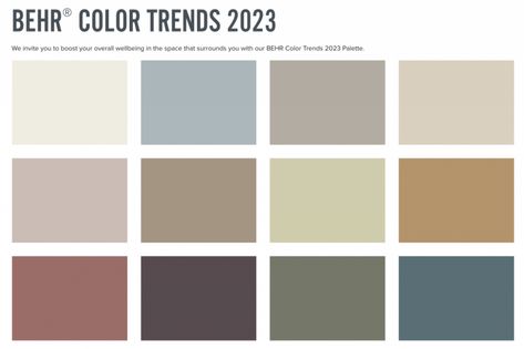 Blank Canvas - Behr Color of the Year 2023 - Linda Merrill Behr Color 2023, Behr 2023 Colors, Color Of The Year 2023 Behr, Blank Canvas Behr Paint Palette, Blank Canvas Color Palette, Color Of The Year 2023 Benjamin Moore, Behr 2023 Color Trends, Behr Blank Canvas Coordinating Colors, Behr Paint Color Of The Year 2023