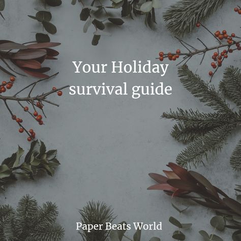 Your holiday survival guide Holiday Survival Guide, Survival Guide, I Love You All, Love You All, Camping Hacks, Writing Inspiration, Blog Posts, Christmas