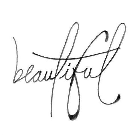 the word beautiful in cursive | beautiful #cursive #cursive ... Hip Quote, Writing Tattoo, Tattoo Hip, Trendy Tattoo, Cursive Writing, Hip Tattoo, Hand Tattoo, Trendy Tattoos, Beautiful Lips