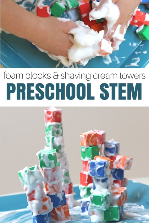 Building Preschool, Stem Preschool, Stem Activities Preschool, Preschool Stem, Preschool Science Activities, Stem Ideas, Summer Preschool, Stem Activity, Steam Activities