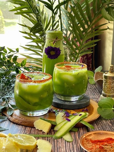 Summer Coolers Drinks Recipe, Summer Coolers Drinks, Refreshing Mocktail, Khana Khazana, Yogurt Jars, Ginger Honey Lemon, Summer Coolers, Veg Snacks, Drink Recipes Nonalcoholic