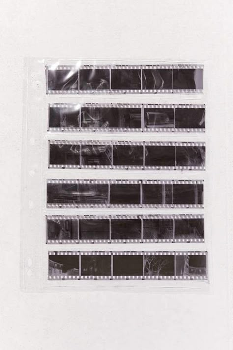 Print File 35mm Film Negative Archive Sleeve - Set Of 25 Film Student, Film Camera Photography, Photo Negative, 35 Mm Film, Film Archive, Vintage Film, Plastic Sheets, Photo Projects, 35mm Film