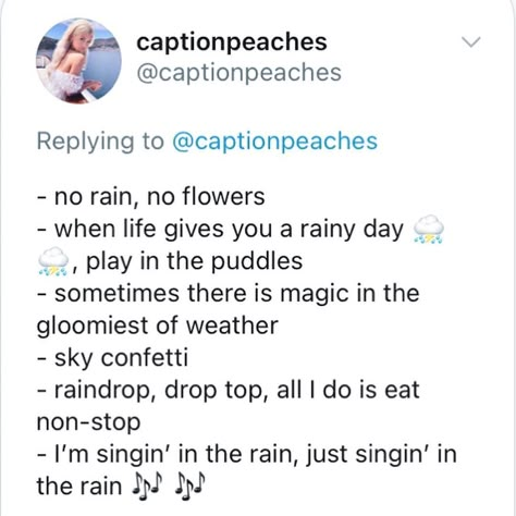 Best instagram captions ideas for rainy season #instagram #instagramcaption #bestcaptioninstagram #captionideas #instacaption Soothing Captions For Instagram, Insta Captions For Cloudy Days, Bio Ws Aesthetic, Rain Hashtags Instagram, Rainy Instagram Captions, Winter Captions Instagram Posts, Rain Ig Captions, Rain Insta Story Caption, Rainy Captions For Instagram Story