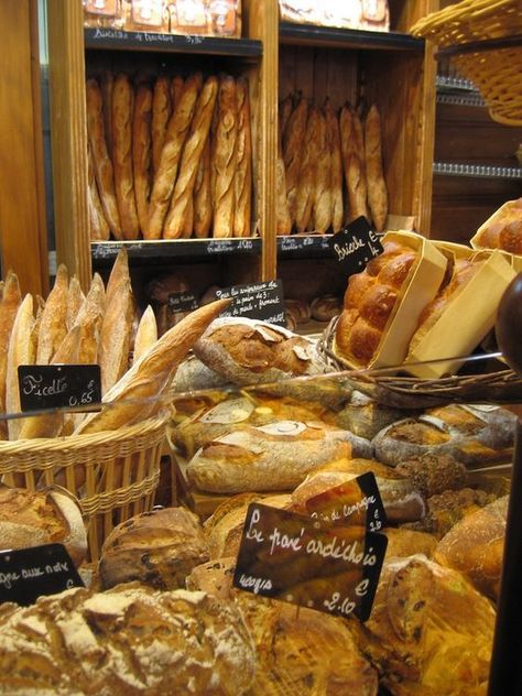 two scrumptious food poems from barbara crooker’s new book Les Fauves | Jama's Alphabet Soup Types Of Breads, Paris Bakery, Breads And Pastries, French Bakery, I Love Paris, Our Daily Bread, Love Paris, Bread And Pastries, French Food