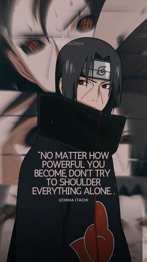 Itachi Quotes, Anime Quotes About Life, Aomine Kuroko, Anime Motivation, Naruto Aesthetic, Naruto Quotes, Anime Love Quotes, Imagination Quotes, Anime Quotes Inspirational