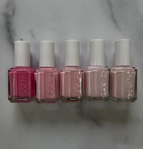 #pink #pinknails #essie #nailpolish #nails #losangeles #aesthetic #beauty #girly #malibu #california #2014 #tumblr #newyork #makeup Nail Polishes Aesthetic, Essie Nail Polish Pink, Nail Polish Aesthetic, Aesthetic Nail Polish, Nail Paint Shades, 2014 Tumblr, Pink Powder, Makeup Accesories, Type Shi