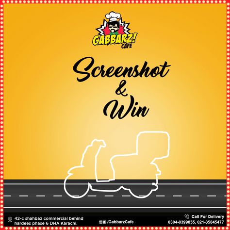 Food Delivery Social media GIF, Screenshot and win Take A Screenshot Gif, Contest Ideas Social Media, Gif Social Media, Social Media Gif, Social Media Contest, Social Media Contests, Social Medi, Online Contest, Social Media Games