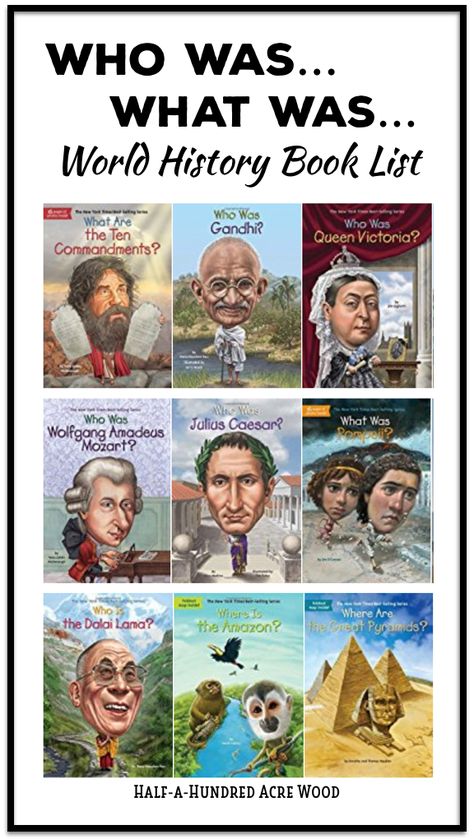 Who Was... World History & Geography Book List | CC Cycle 1 | CC Cycle 2 Poetry Study, Classical Christian Education, Book Recommendations Fiction, Classical Conversations Cycle 1, Cc Cycle 2, Cc Cycle 1, Math English, Middle School History, Cc Cycle 3