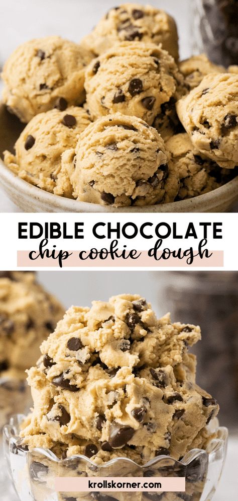 This Edible Chocolate Chip Cookie Dough Recipe is perfectly sweet, studded with chocolate chips and has a soft and smooth delicious texture! Keto Chocolate Chip Cookie Dough, Chocolate Chip Cookie Dough Recipe, Keto Chocolate Chip Cookie, Diet Menu Plan, Edible Chocolate Chip Cookie Dough, Ketogenic Meals, Ketogenic Breakfast, Edible Cookie Dough Recipe, Keto Diet Meals