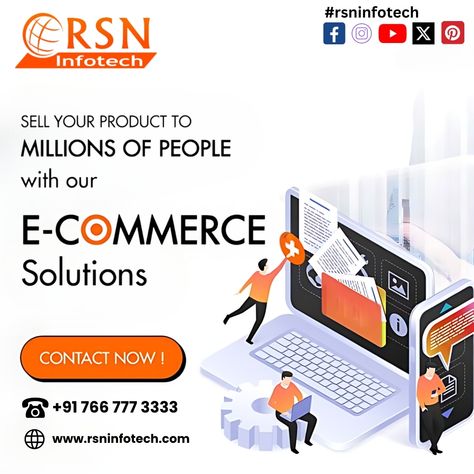 ✨ Welcome to RSN Infotech Chennai! ✨

Your go-to solution for:
🌐 Web Development
📱 Mobile App Development
📈 Social Media Marketing
🔍 SEO Services
...and much more!

Transforming your digital dreams into reality. Partner with us for innovative, efficient, and impactful solutions.

📞 Contact us: +91 766 777 3333
🌐 Visit our website: www.rsninfotech.com

#RSNInfotech #Chennai #SoftwareCompany #WebDevelopment #MobileAppDevelopment #SocialMediaMarketing #SEO Designing Website, Menu Design Template, Ecommerce Website Development, Digital Marketing Seo, App Development Services, Best Company, Website Development Services, Website Designing, E Commerce Website