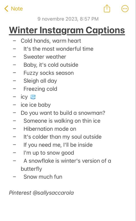 Cozy, winter instagram captions for your post!
You will became an instagram beauty with those captions Snowy Day Instagram Captions, Cozy Winter Captions, Cute Winter Quotes Aesthetic, Winter Dump Captions, Winter Post Ideas Instagram, Ice Skating Instagram Captions, Winter Outfit Captions Instagram, Christmas Dump Captions, Captions For Winter Pictures