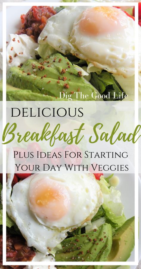 Breakfast Salad Ideas, Vegetables For Breakfast, Dairy Free Breakfast Recipes, Veggie Ideas, Easy Delicious Dinners, Breakfast Vegetables, Food Simple, Veggie Breakfast, Dairy Free Breakfasts