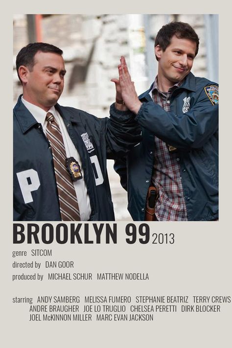 Brooklyn 99 Poster Vintage, Minimalistic Posters, Polaroid Wall, Iconic Movie Posters, Movie Card, Film Posters Minimalist, Brooklyn 99, Film Posters Vintage, I Love Cinema