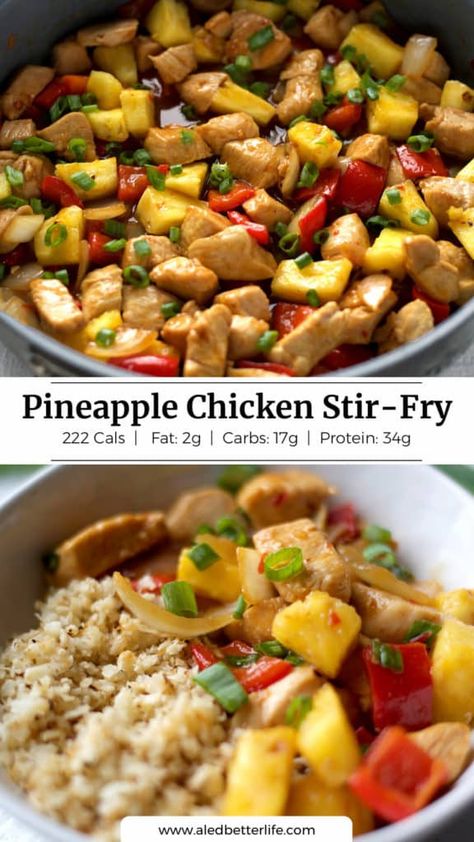 Pineapple Chicken Stir-Fry