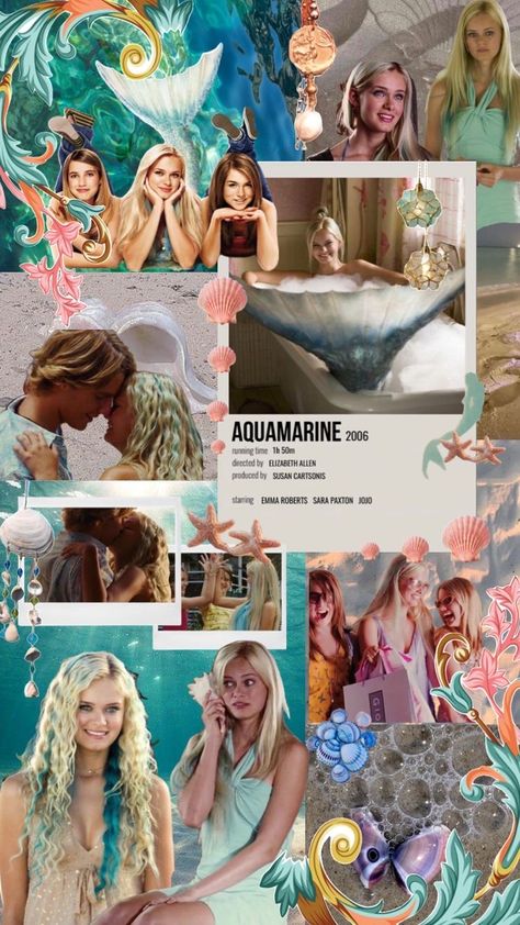 Aquamarine The Movie, Aquamarine Movie Wallpaper, Aquamarine Movie Quotes, Aquamarine Moodboard, Aquamarine Aesthetic Movie, Aquamarine Movie Aesthetic, Aquamarine Room, Mermaid Core Room, Mermaid Aesthetic Room