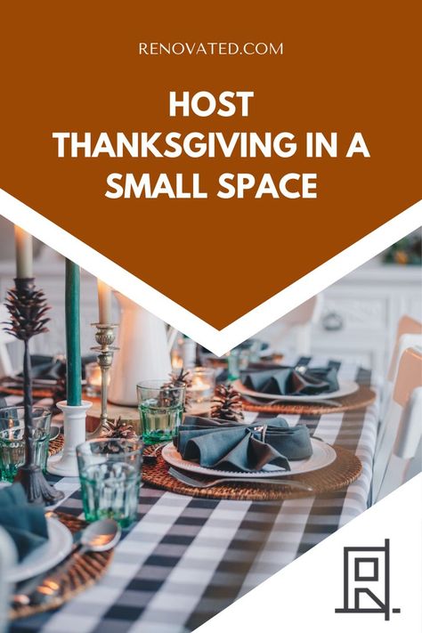 Apartment Thanksgiving Dinner, Hosting Thanksgiving In A Small House, Thanksgiving In Small Space, Thanksgiving In Small House, Hosting Thanksgiving In Small Home, Thanksgiving Buffet Setup Small Space, Small House Thanksgiving Set Up, Thanksgiving Table Large Group, Hosting Large Party In Small House