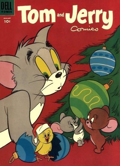 Desenho Tom E Jerry, Cartoon Friends, Dell Comic, Cartoon Christmas Tree, Old Comic Books, Christmas Tree Wallpaper, Christmas Comics, Tom And Jerry Cartoon, Tom Y Jerry