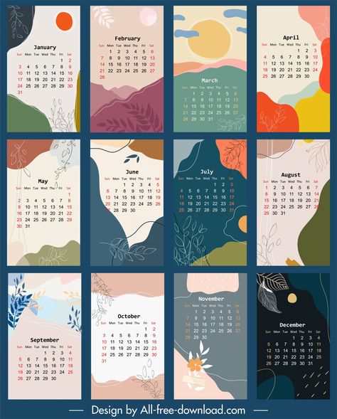 2021 Calendar with Holidays (Printable and Free Download) - Pretty Designs Calendar Design Layout, Calendar Design Inspiration, Calendar With Holidays, Calendar Design Template, Creative Calendar, Calendar Reminder, 달력 디자인, Holiday Fonts, Calendar Layout