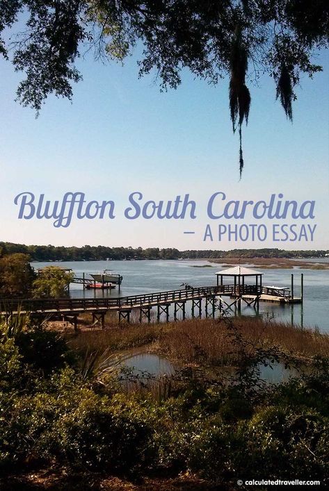 Quaint, charming, friendly and slightly quirky… that’s how I would describe the town of Bluffton, South Carolina located just outside Hilton Head Island. #SCLowcountry #BlufftonSC #HiltonHead #StateofMind Bachelorette Charleston, Beach Vacation Places, South Carolina Myrtle Beach, Myrtle Beach Boardwalk, Hilton Head South Carolina, Bluffton South Carolina, South Carolina Lowcountry, South Carolina Vacation, South Carolina Travel