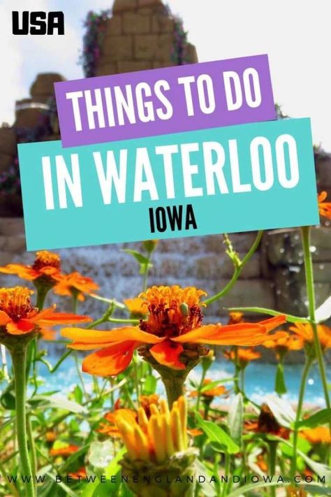 Fun things to do in the Waterloo and Cedar Falls area in Iowa!  Plus where to eat in Waterloo and where to stay!  Have you been to the John Deere Museum in Waterloo? Iowa Road Trip, Things To Do In Iowa, Places To Visit In Usa, Cedar Falls Iowa, American Midwest, Waterloo Iowa, Iowa Travel, Island Water, Lost Island